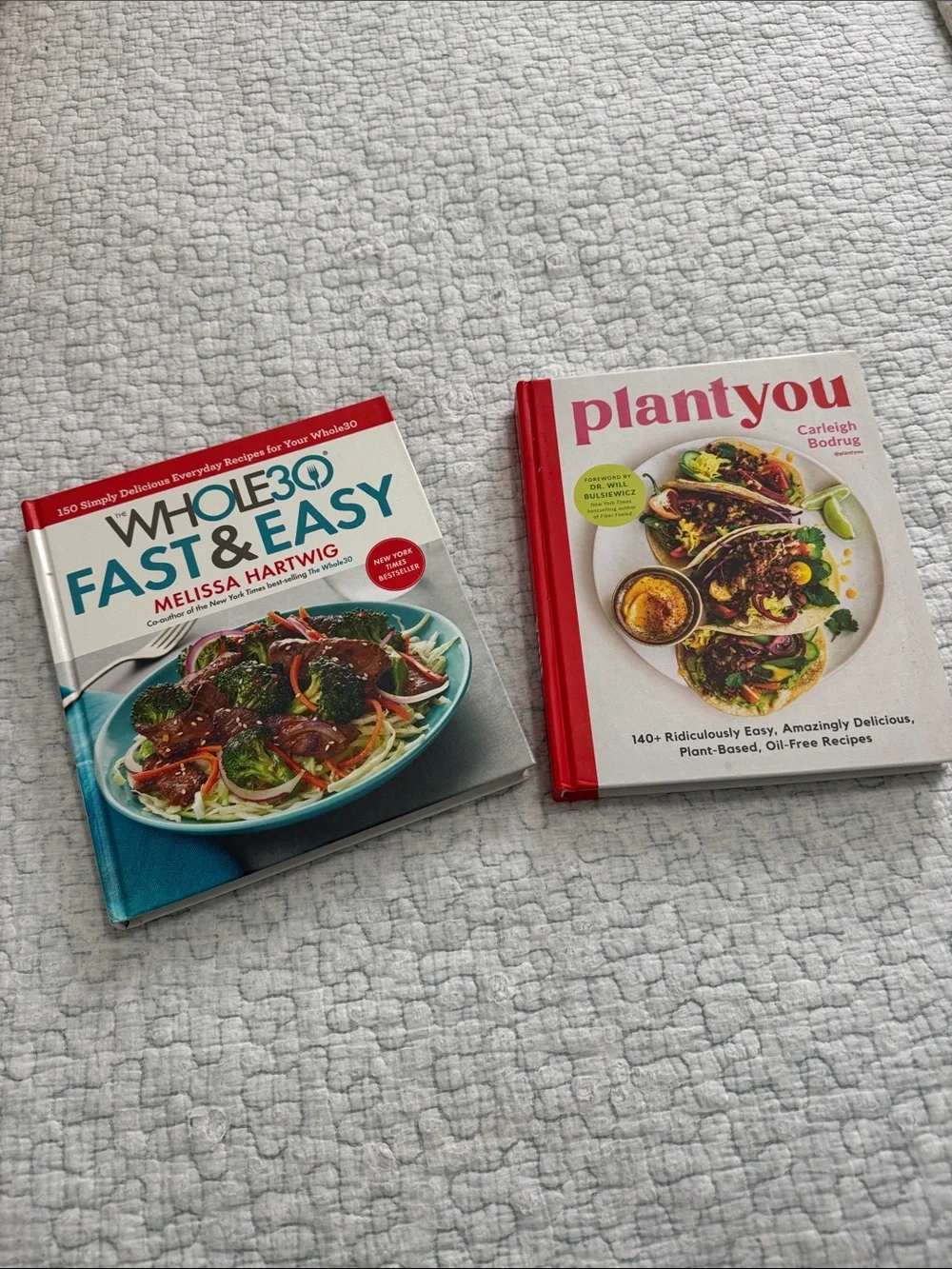 Plant You & whole 30 Cookbooks